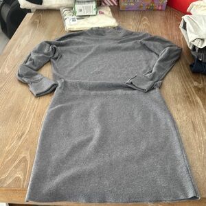 Elegant Grey Women's Dress